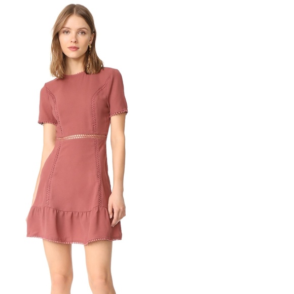 Anthropologie Dresses & Skirts - Anthropologie Moon River | Dusty Rose Dress